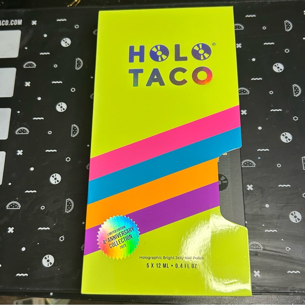 Holo Taco Retro Collection 4th Anniversary BOX ONLY